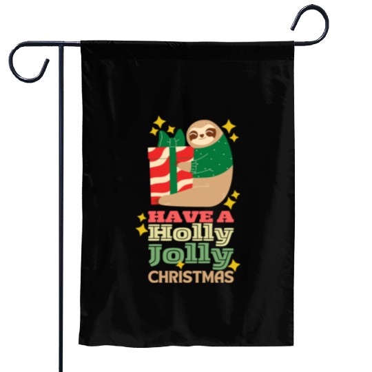 Have A Holly Jolly Christmas Garden Flags