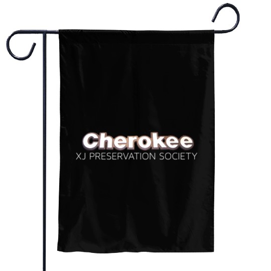 Cherokee Xj Preservation Society Garden Flags