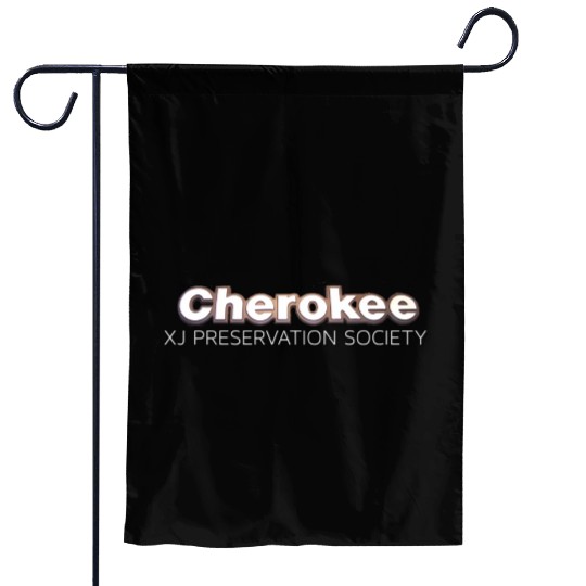 Cherokee Xj Preservation Society Garden Flags
