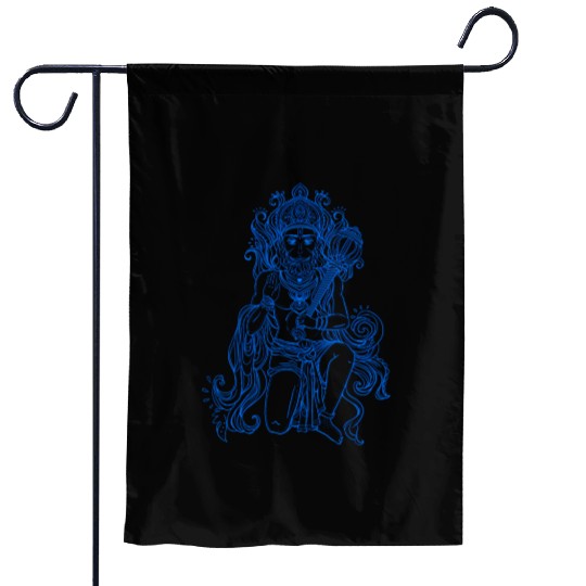 Lord Hanuman The Monkey God Yoga Garden Flags