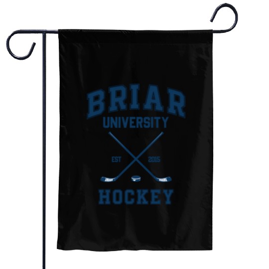 Briar U Hockey Off Campus Graham 44 Two Side Garden Flags