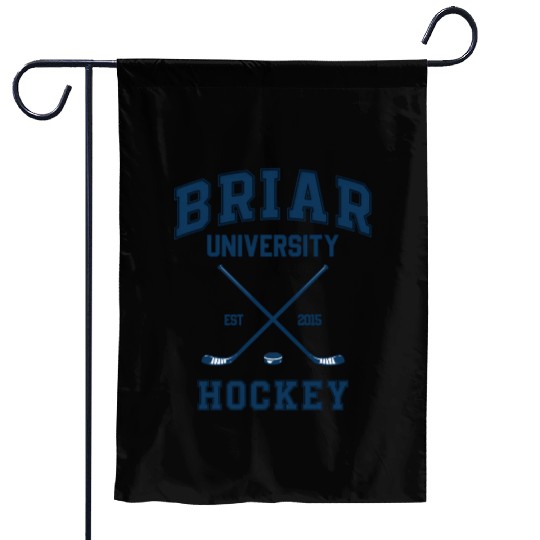 Briar U Hockey Off Campus Graham 44 Two Side Garden Flags