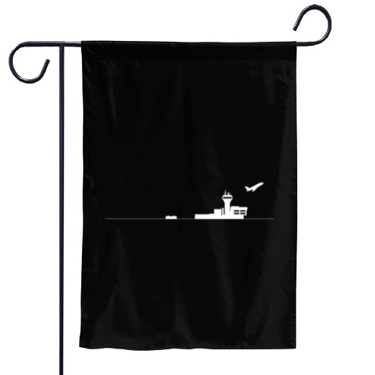 Air Traffic Control Tower Airport Atc Garden Flags