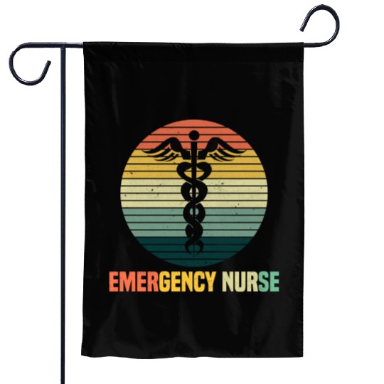 Emergency Room Nurse Er Nursing Garden Flags