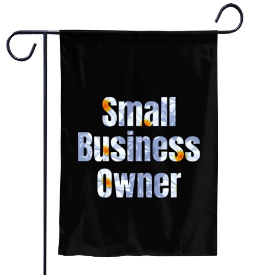 Small Business Oowner daisy Garden Flags