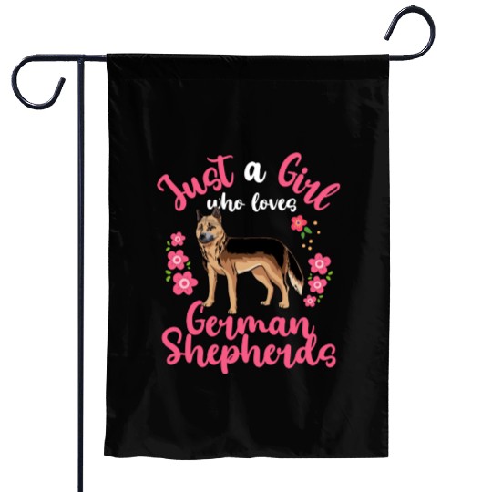 German Shepherd Dog Lover Garden Flags