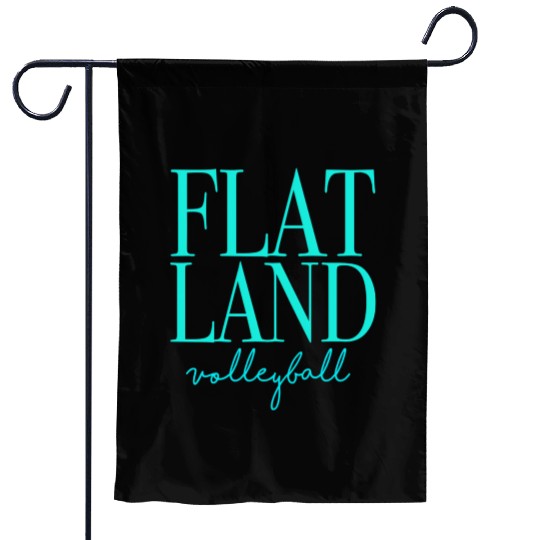 Flatland Volleyball Garden Flags