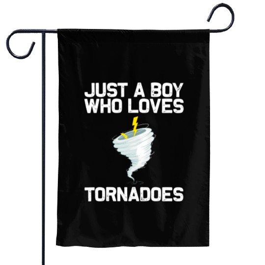 Tornado For Hurricane Weather Chaser Garden Flags