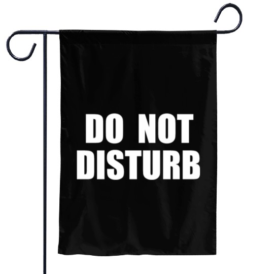 Do Not Disturb - Airplane Airport Train Subway Garden Flags