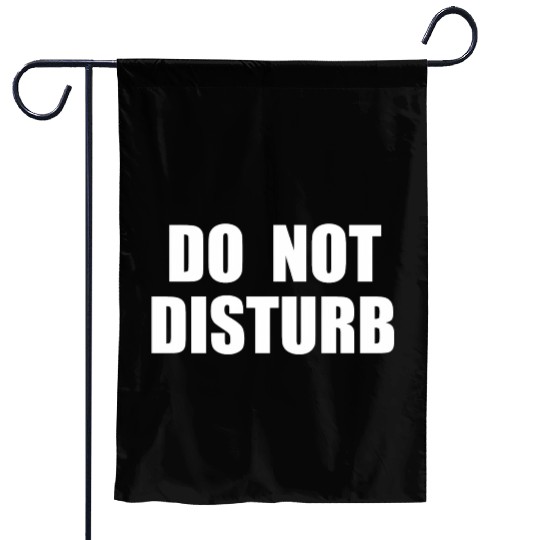 Do Not Disturb - Airplane Airport Train Subway Garden Flags