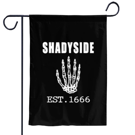 Shadyside Est 1666 Halloween Garden Flags