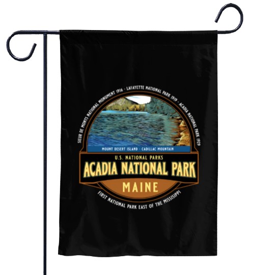 Acadia National Park Maine Vacation Garden Flags