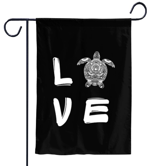 Turtle Lover Garden Flags