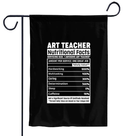 Art Teacher Squad Team Professional Nutritional Fa Garden Flags