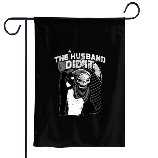 True Crime Documentaries Lover Garden Flags