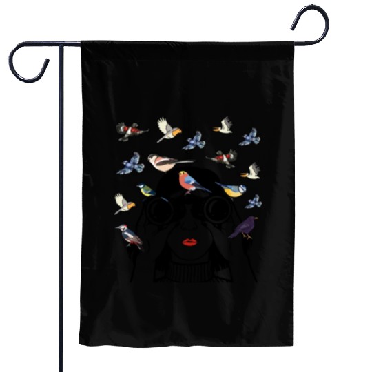 Bird Lover Birdwatching Bird Whisperer Garden Flags