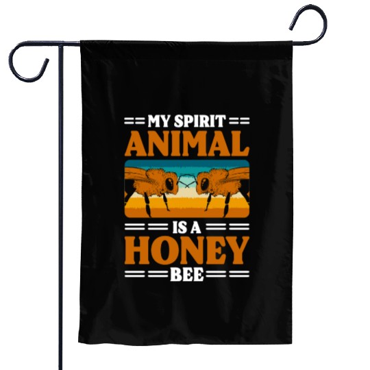Honey Bumblebee Nature Protection Of Species Garden Flags