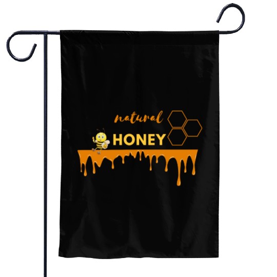Natural honey Garden Flags
