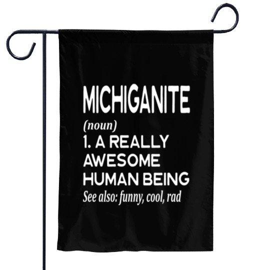 Michiganite Detroit Grand Rapids Warren Lansing Garden Flags