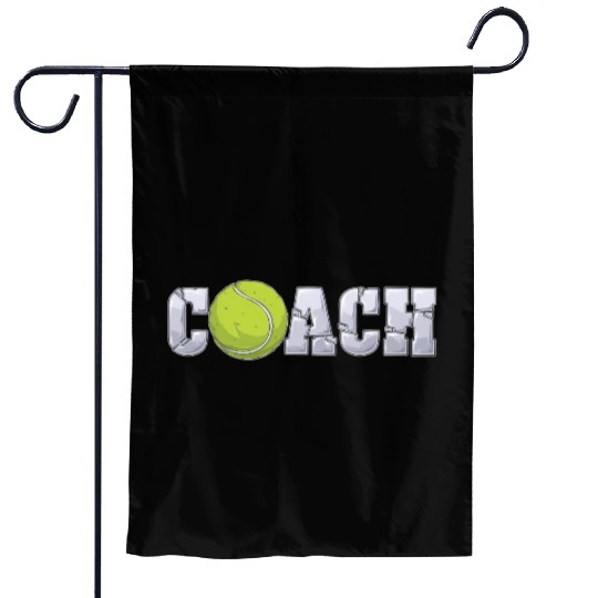 Tennis Coach Coaching Assistant Coach Tennis Team Garden Flags