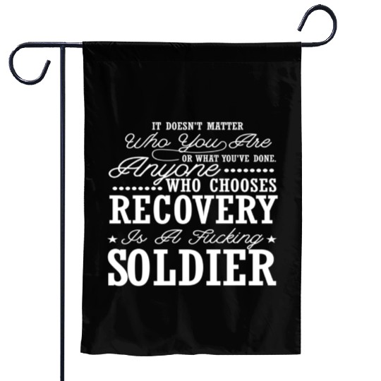 Drug Addiction Recovery Sobriety Sober Aa 12 Garden Flags