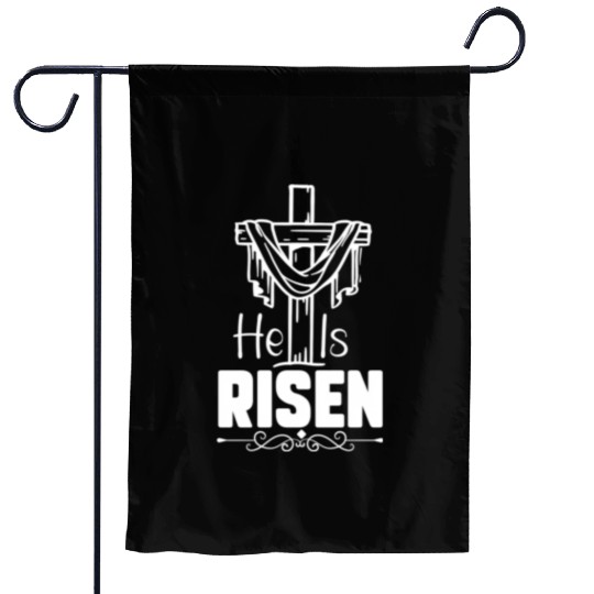 He Is Risen Jesus Christ Resurrection Happy Garden Flags
