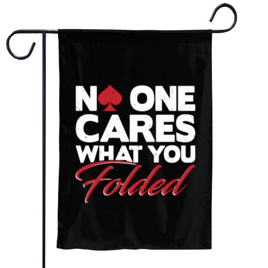 Poker Texas Hold'Em Gambling Garden Flags