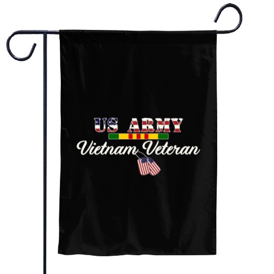 US Army Vietnam Veteran Garden Flags