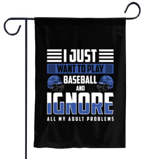 Baseball Pitcher America Baseballer Garden Flags