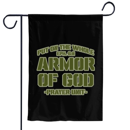 Put On The Whole Armor Of God Prayer warrior Garden Flags