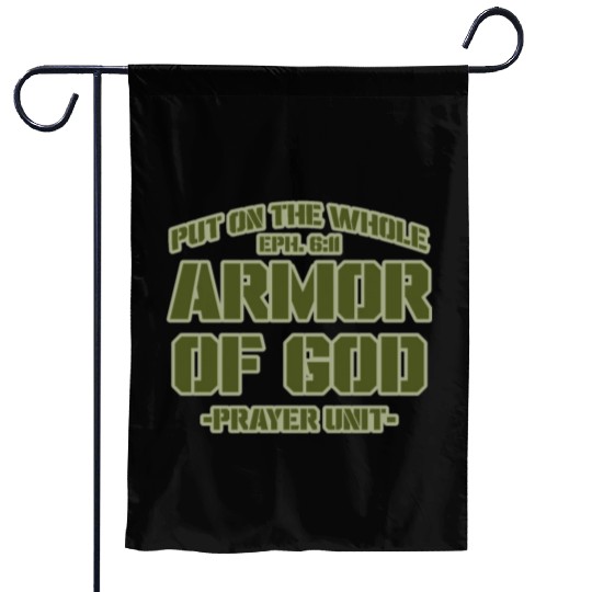 Put On The Whole Armor Of God Prayer warrior Garden Flags