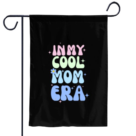 In My Cool Mom Era Lover Groovy Butterfly Lover Garden Flags