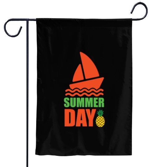 Sun-kissed vibes: embrace the summer day Garden Flags