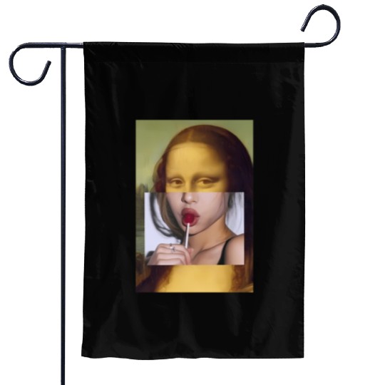Mona Lisa Lollipop Mona Lisa Garden Flags