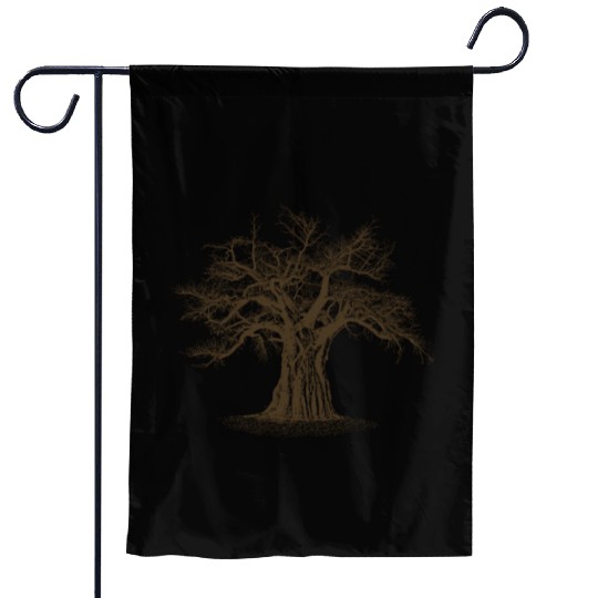 Baobab Tree of Life Garden Flags