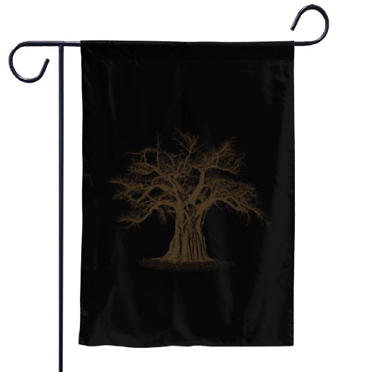 Baobab Tree of Life Garden Flags