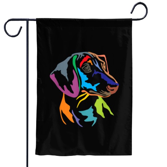My Spirit Animal Is a Dachshund Garden Flags