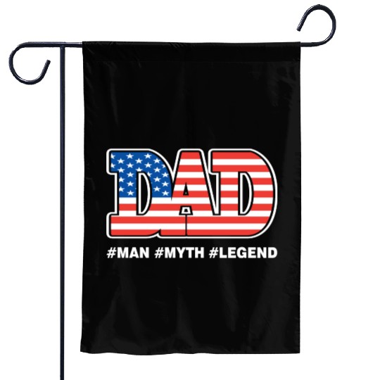 American Dad Unisex Garden Flags Father Day