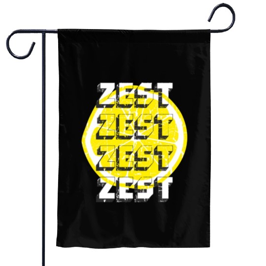Lemon Zest Garden Flags