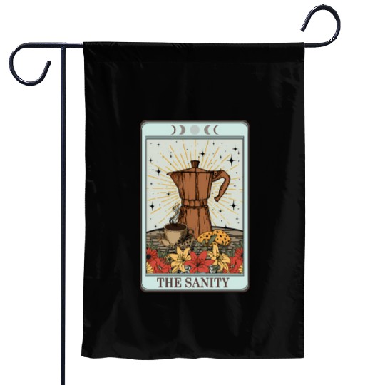 Coffee Tarot Card The Sanity Garden Flags