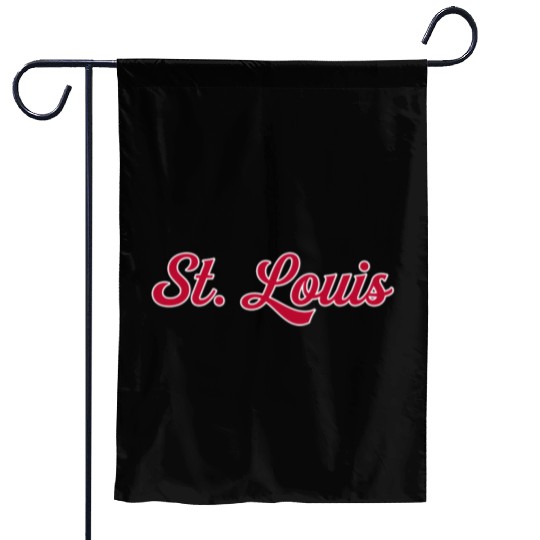 St Louis 1970S Wordmark Script Garden Flags