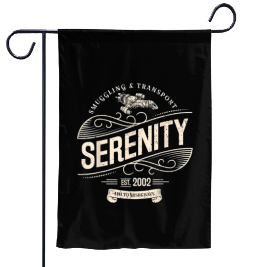 Vintage Serenity Sgling And Transport Firefly Garden Flags