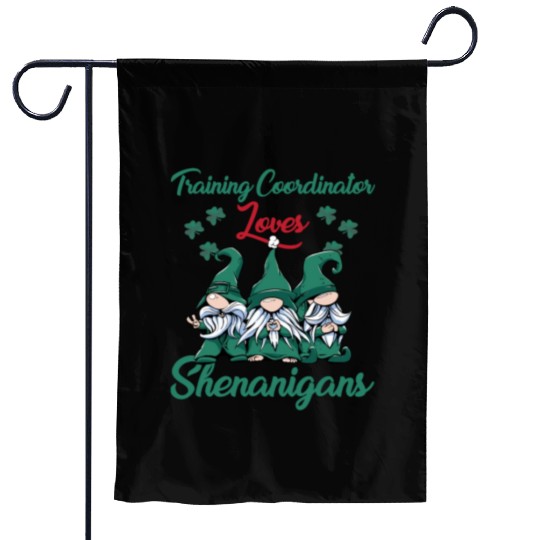 Training Coordinator St. Patrick's Day Garden Flags
