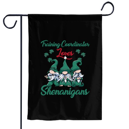 Training Coordinator St. Patrick's Day Garden Flags
