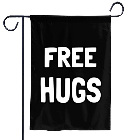 Free Hugs Optimist Hugging Wo Garden Flags