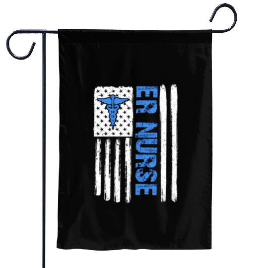 Er Nurse Emergency Room Nurse Garden Flags