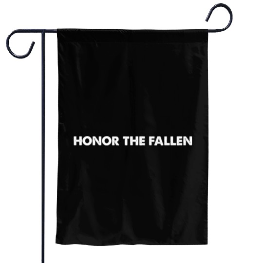 Honor The Fallen Garden Flags
