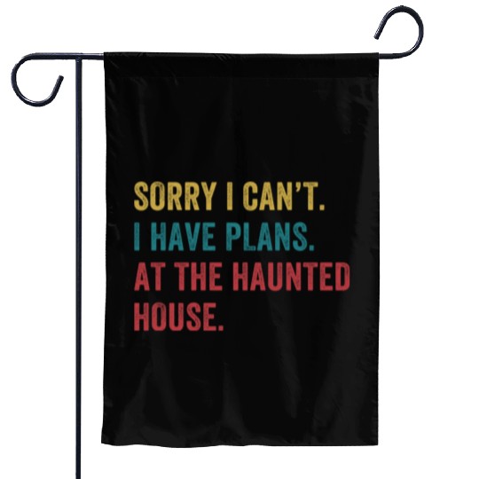 Ghost Hunting Funny Paranormal Investigation Garden Flags