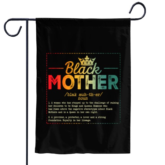 Black Mother African Americans Mothers Day Junetee Garden Flags