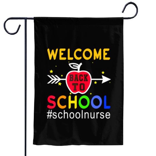 Elementary School Registered Nurse Back To School Garden Flags